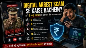 Digital Arrest Scam से कैसे बचें और साइबर ठगी से सुरक्षित रहें