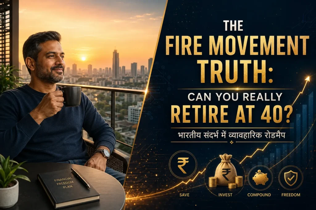 FIRE Movement in Hindi में Financial Freedom और Early Retirement