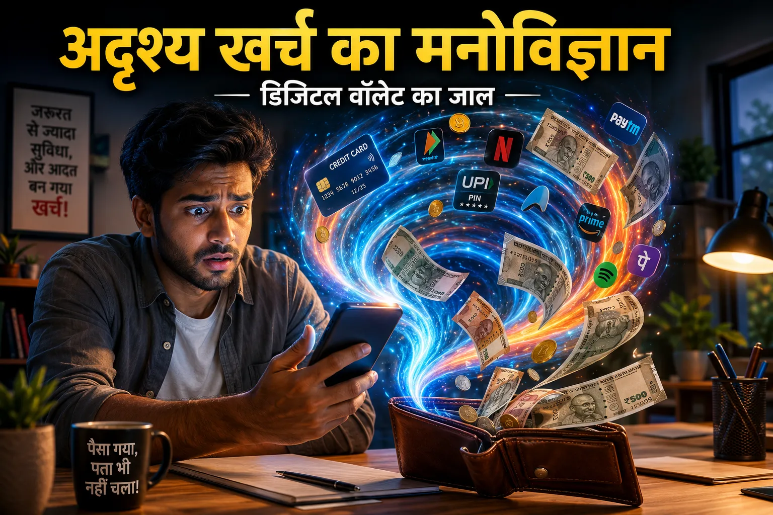 अदृश्य खर्च (Invisible Spending) का मनोविज्ञान