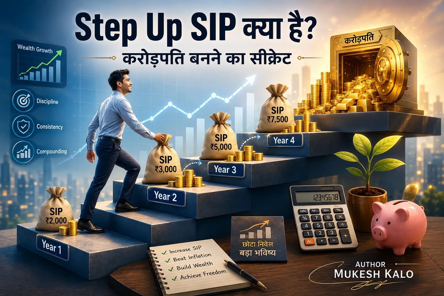 step up sip kya hai aur wealth creation