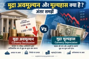 मुद्रा अवमूल्यन और मुद्रा मूल्यह्रास क्या है