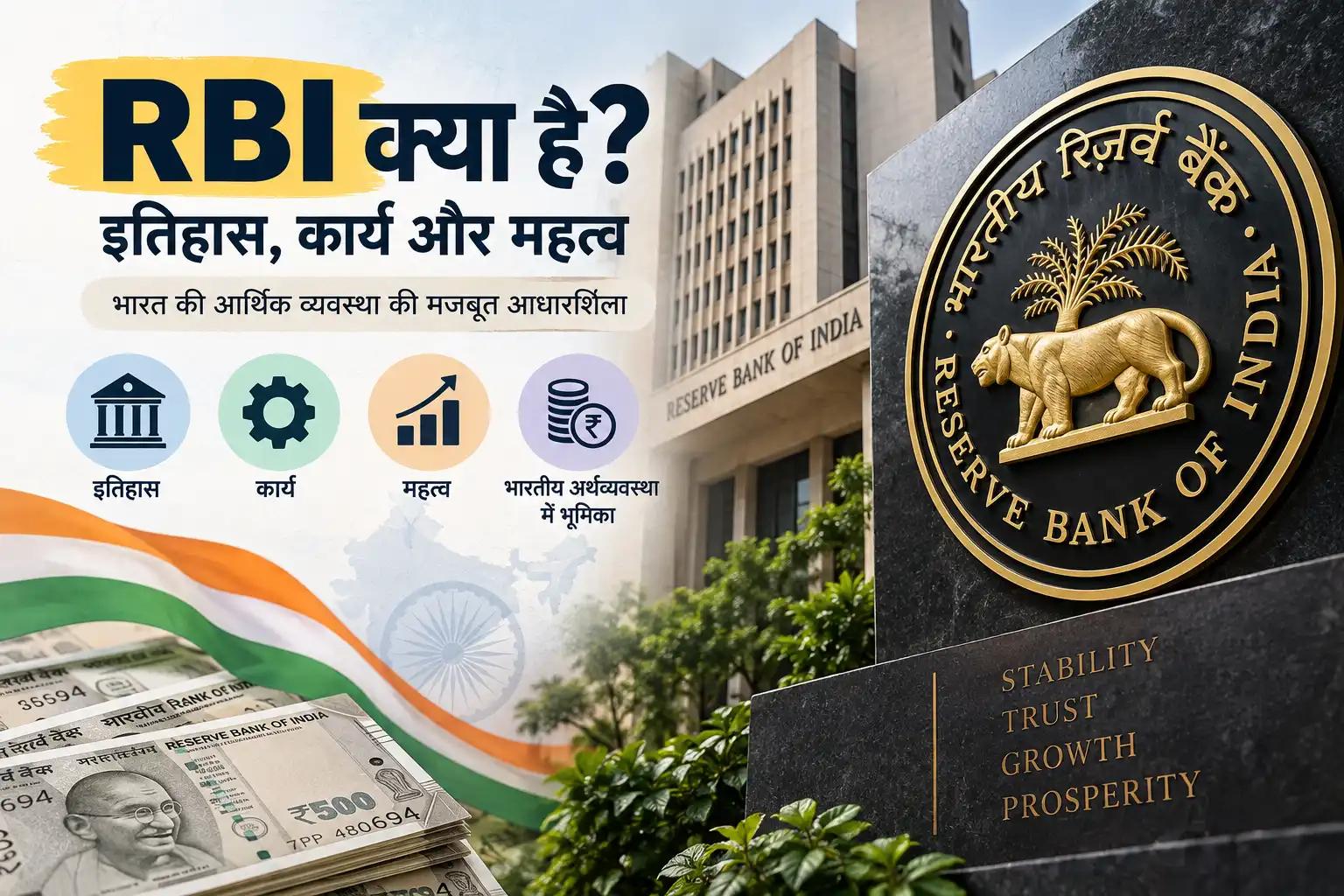 RBI क्या है इतिहास कार्य और महत्व