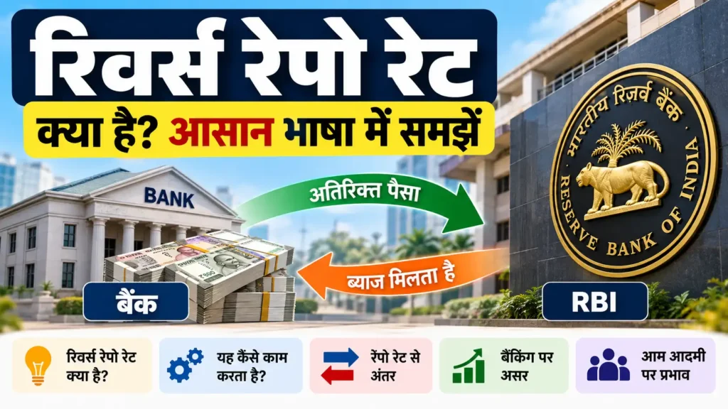 रिवर्स रेपो रेट क्या है और RBI में इसका क्या काम है